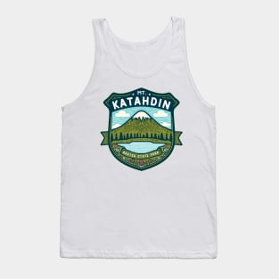 Mount Katahdin, Mt. Katahdin, Appalachian Trail - Baxter State Park, Maine, Georgia to Maine, Gift, Merch, Apparel, Present, Souvenir, Shirt, Hoodie, Hat, Sticker Tank Top